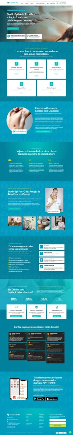 Studio Epilart — landing page