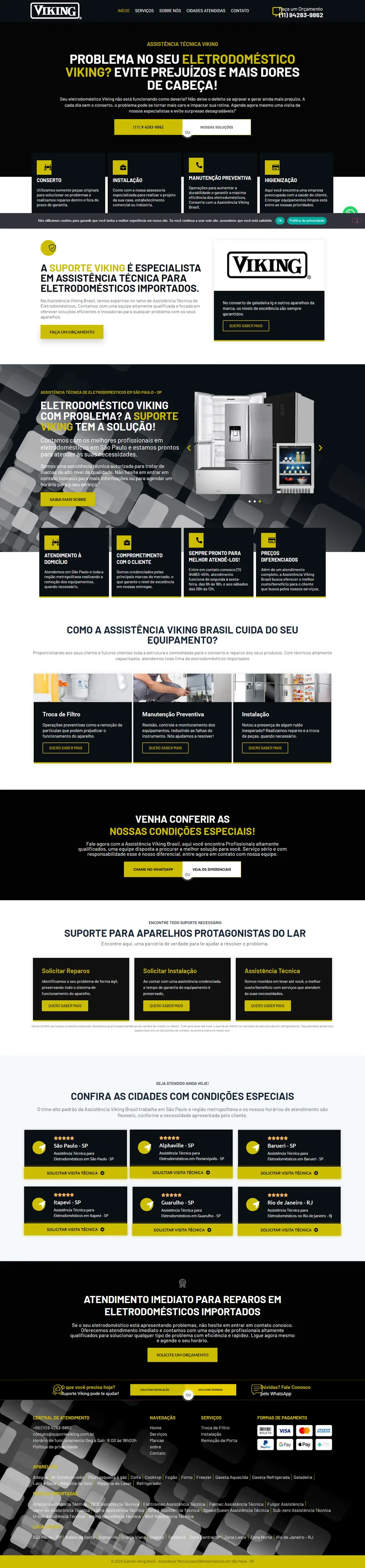 Site Suporte Viking